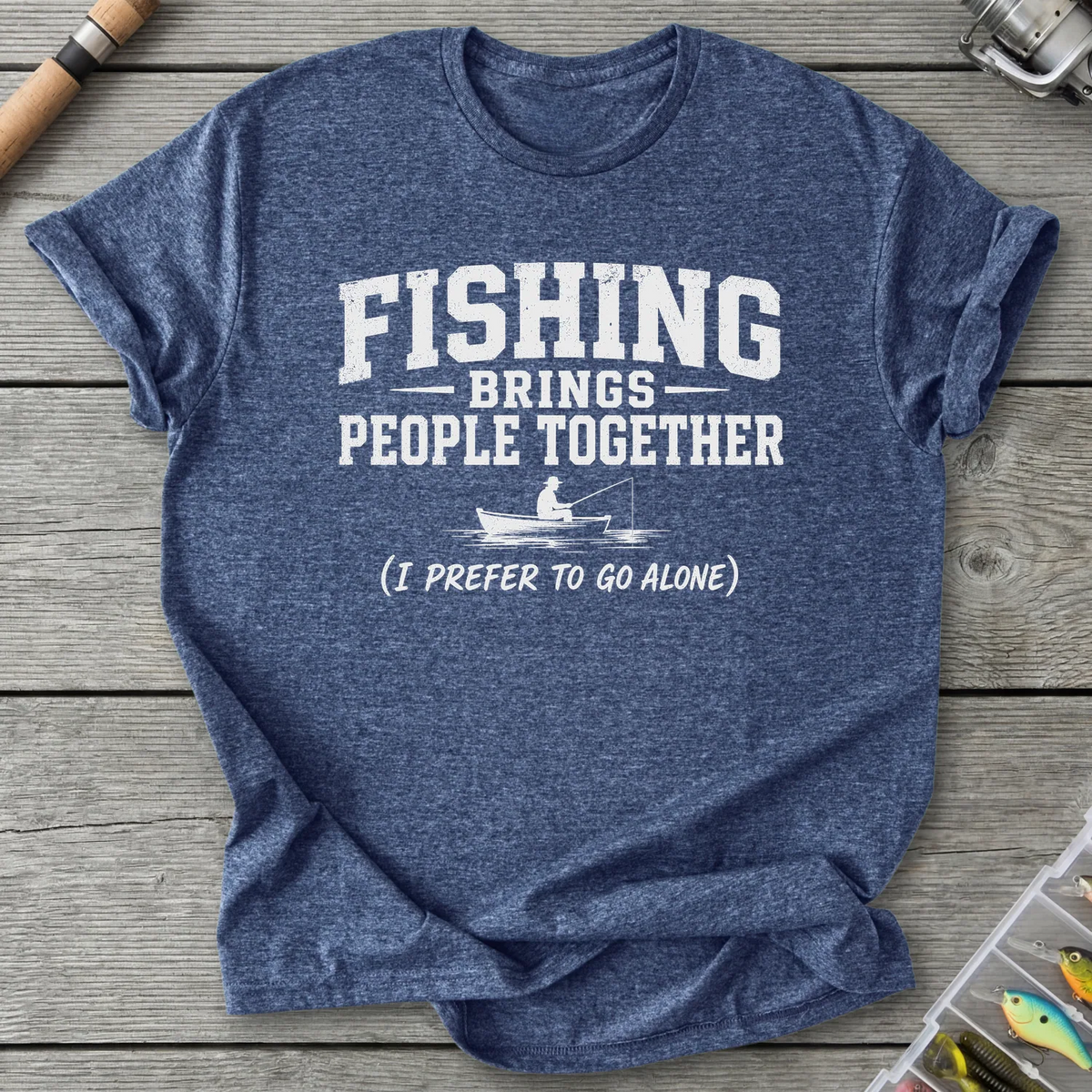 Fishing Brings People Together T-Shirt