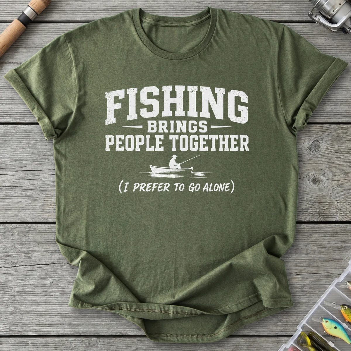 Fishing Brings People Together T-Shirt
