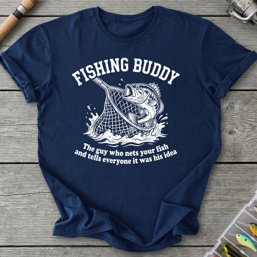 Fishing Buddy Funny Fishing T-Shirt