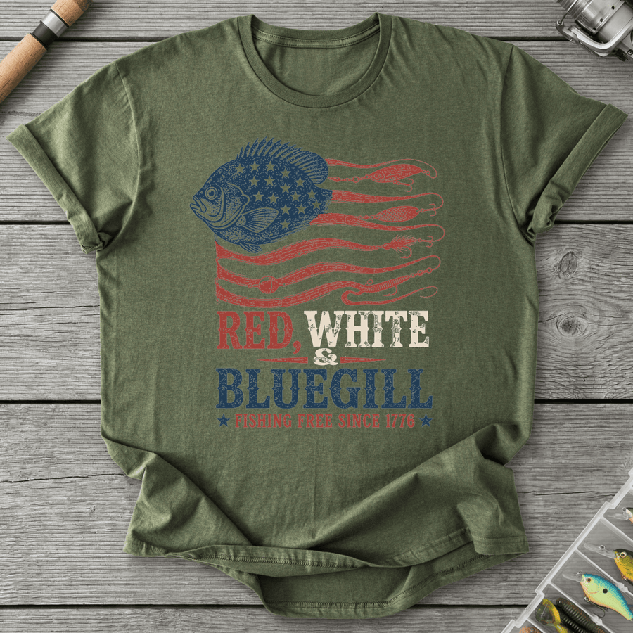 Fishing Free Since 1776 T-Shirt