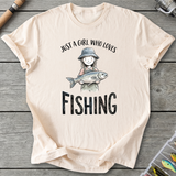 Fishing Girl Bucket Hat T-Shirt