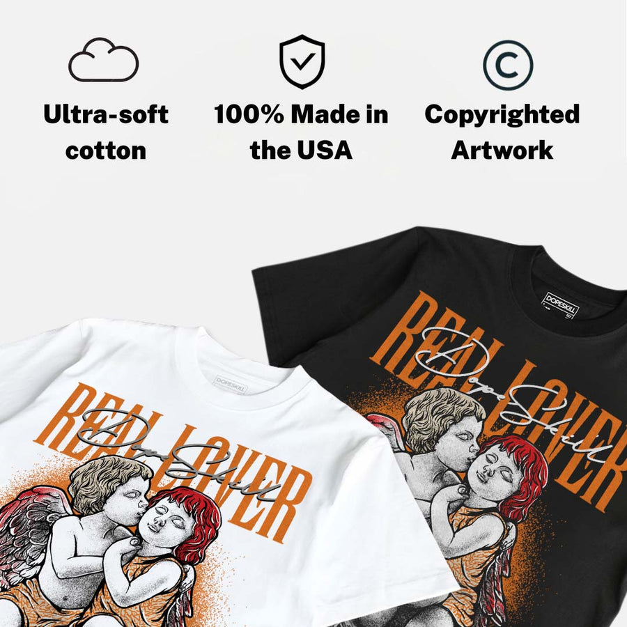 'Orange Citrus' 3s DopeSkill T-Shirt Real Lover Graphic