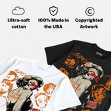 'Orange Citrus' 3s DopeSkill T-Shirt Built Different Graphic