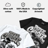 White Metallic 5s DopeSkill T-Shirt Paper Chaser Boy Graphic