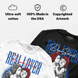 “True Blue” 3s DopeSkill Long Sleeve T-Shirt Real Lover Graphic