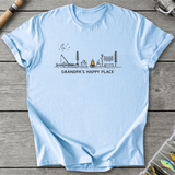 Grandpa Happy Place T-Shirt