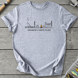 Grandpa Happy Place T-Shirt
