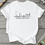 Grandpa Happy Place T-Shirt