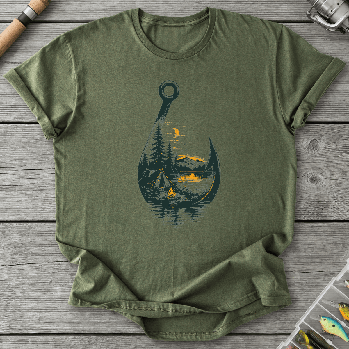 Hook With View T-Shirt