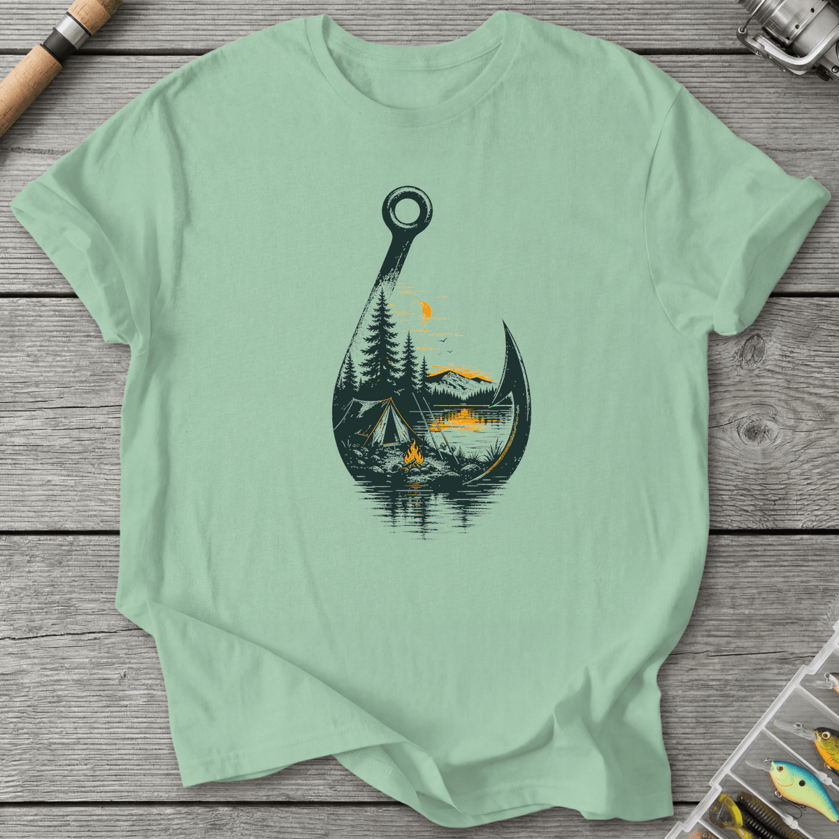 Hook With View T-Shirt