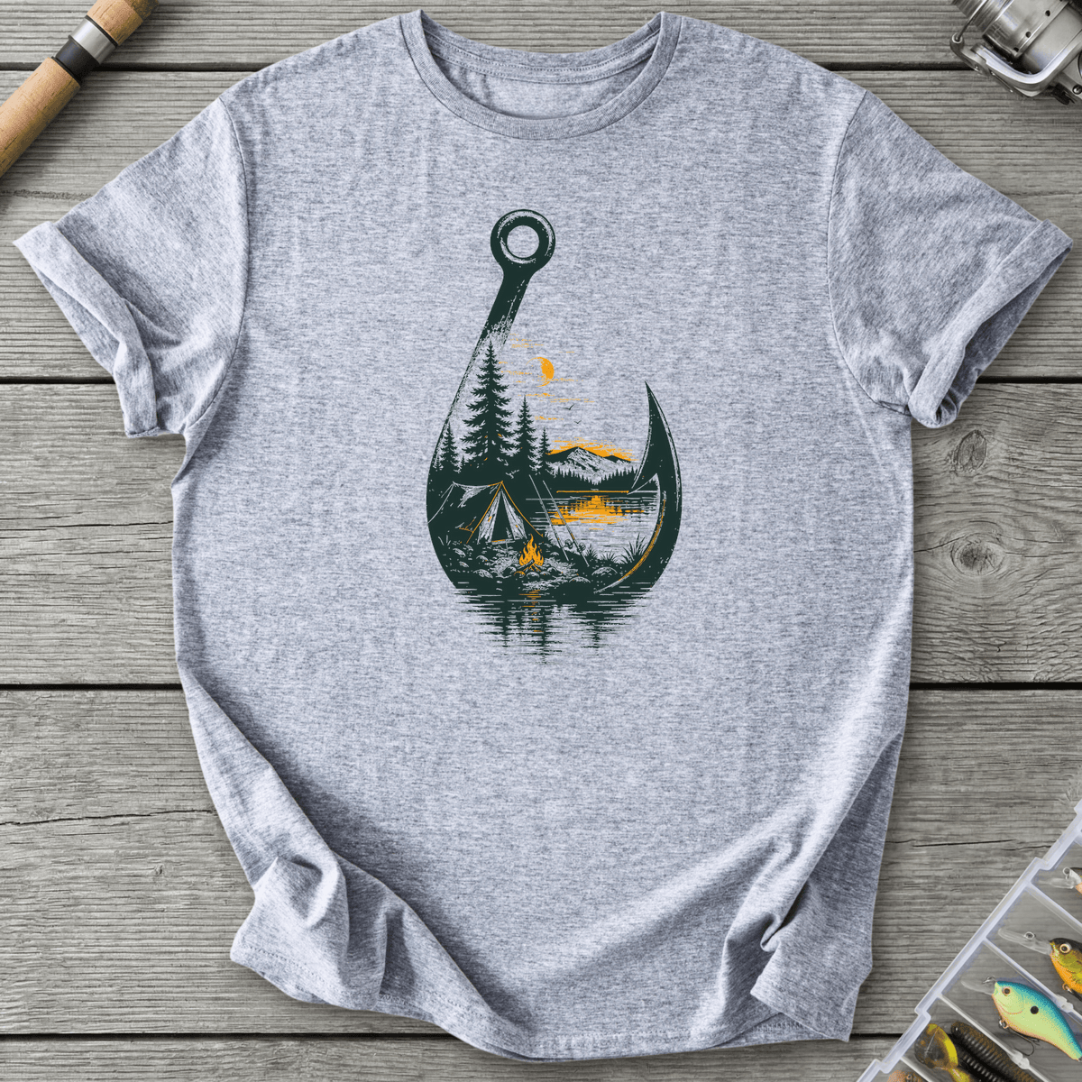 Hook With View T-Shirt