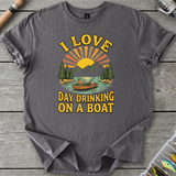 I Love Day Drinking On A Boat T-Shirt