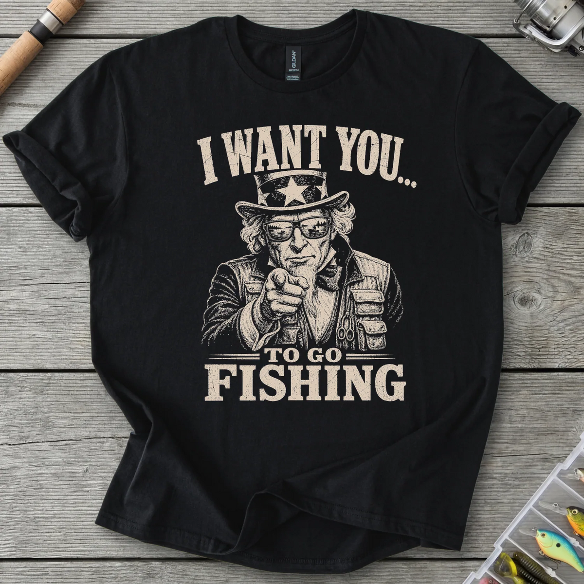 I Want You Fishing T-Shirt