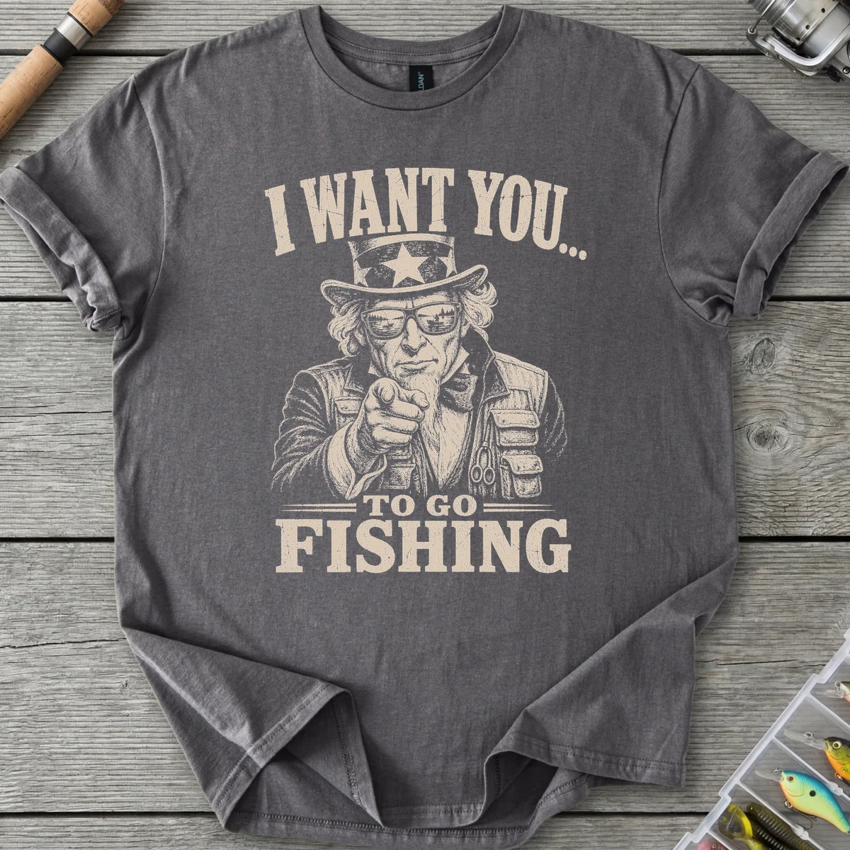 I Want You Fishing T-Shirt