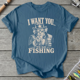 I Want You Fishing T-Shirt
