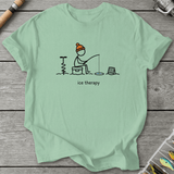 Ice Fishing Therapy T-Shirt