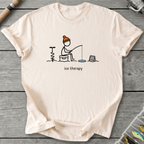 Ice Fishing Therapy T-Shirt