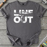 Line Out Fishing T-Shirt