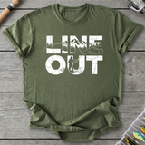 Line Out Fishing T-Shirt