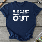 Line Out Fishing T-Shirt