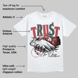 AJ 13 Chicago True Red Cherry DopeSkill T-Shirt Trust No One Graphic