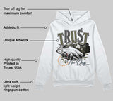 Olive 5s DopeSkill Hoodie Sweatshirt Trust No One Graphic