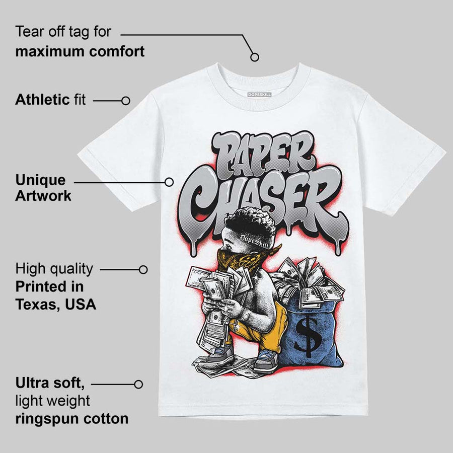 Grey 'Paper Chaser Boy' DopeSkill Graphic T-Shirt
