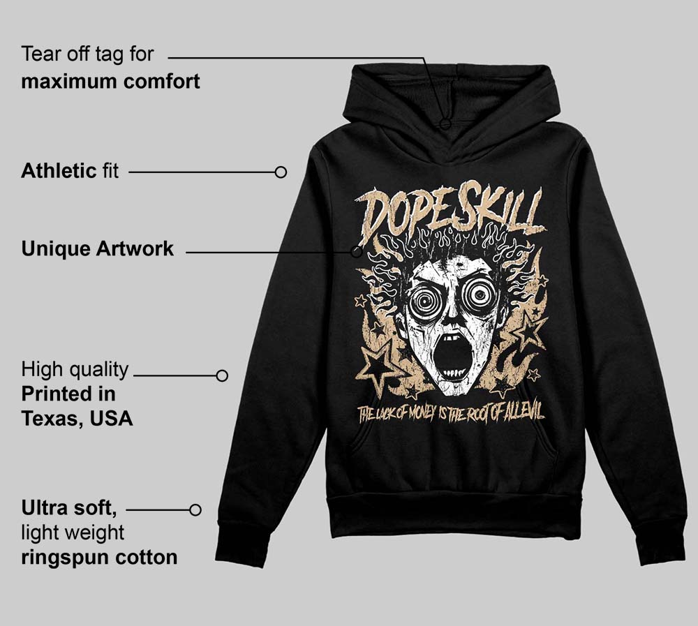 TAN Collection DopeSkill Hoodie Sweatshirt Root of Evil Graphic