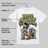 Olive 'Paper Chaser Boy' DopeSkill Graphic T-Shirt
