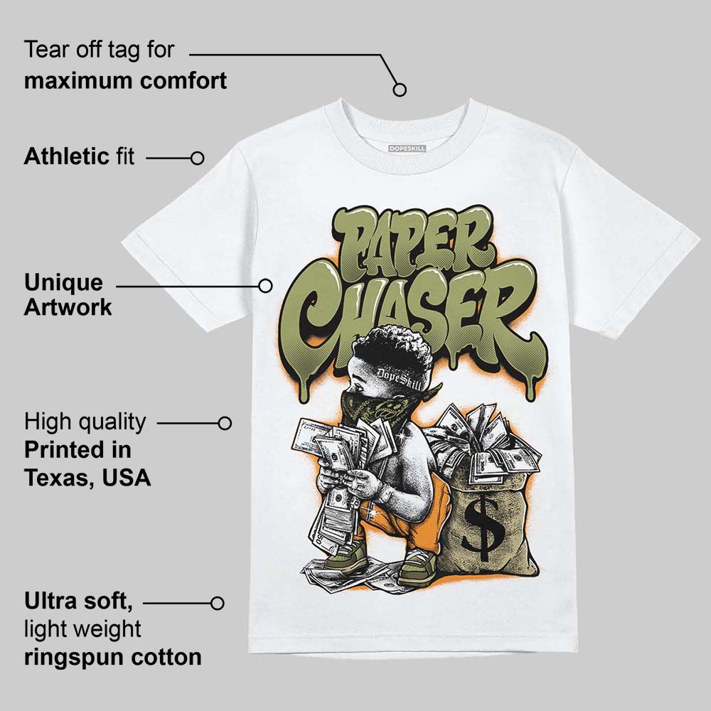 Olive 'Paper Chaser Boy' DopeSkill Graphic T-Shirt