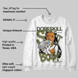 Olive Collection DopeSkill Sweatshirt Stay It Busy Graphic