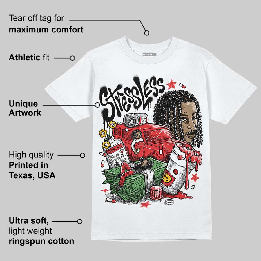AJ 13 Chicago True Red Cherry DopeSkill T-Shirt Stressless Graphic