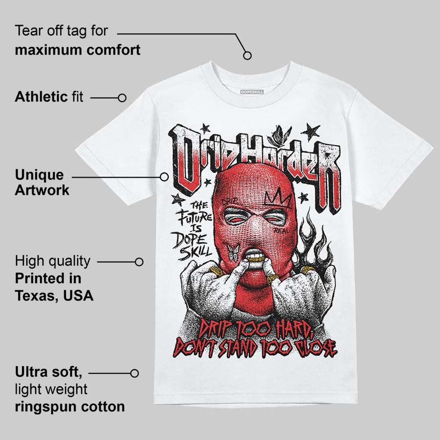 AJ 13 Chicago True Red Cherry DopeSkill T-Shirt Drip Harder Graphic