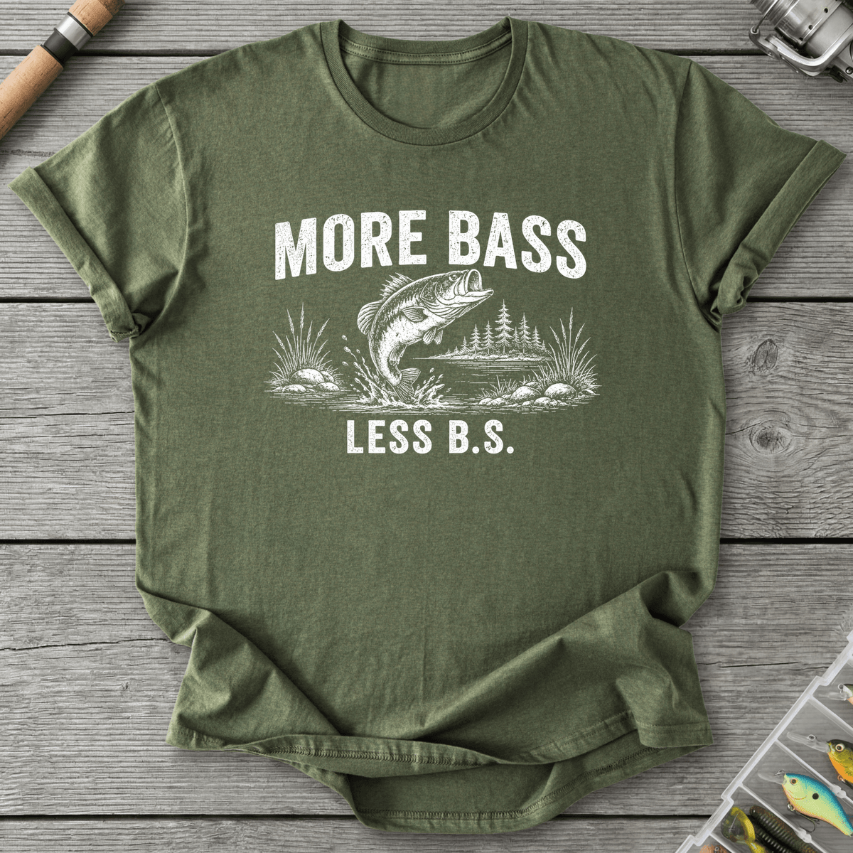 More Bass Less BS T-Shirt