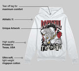 Flight Club 4s DopeSkill Hoodie Sweatshirt Sorry I've Been Trappin Graphic