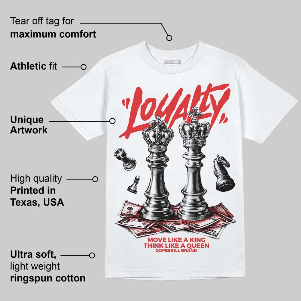 AJ 13 Chicago True Red Cherry DopeSkill T-Shirt Loyalty Graphic