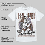 Harris Tweed x Sesame/Violet Mist Dunk DopeSkill T-Shirt Real Lover Graphic