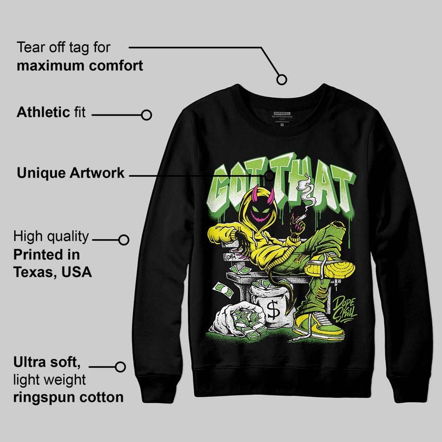 Neon Green Collection DopeSkill Sweatshirt Got That Graphic
