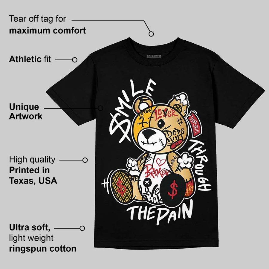 Taxi 12s 2025 DopeSkill T-Shirt Smile Through The Pain Graphic