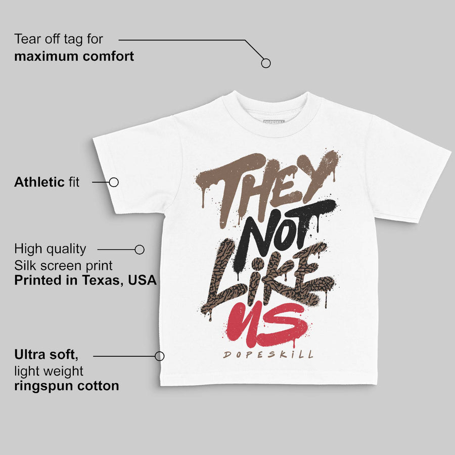 World’s Best Dad 3s DopeSkill Toddler Kids T-shirt They Not Like Us Graphic