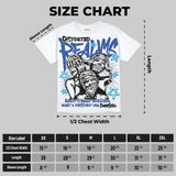 Royal Blue Collection DopeSkill Oversize Print T-Shirt Distorted Realms Graphic
