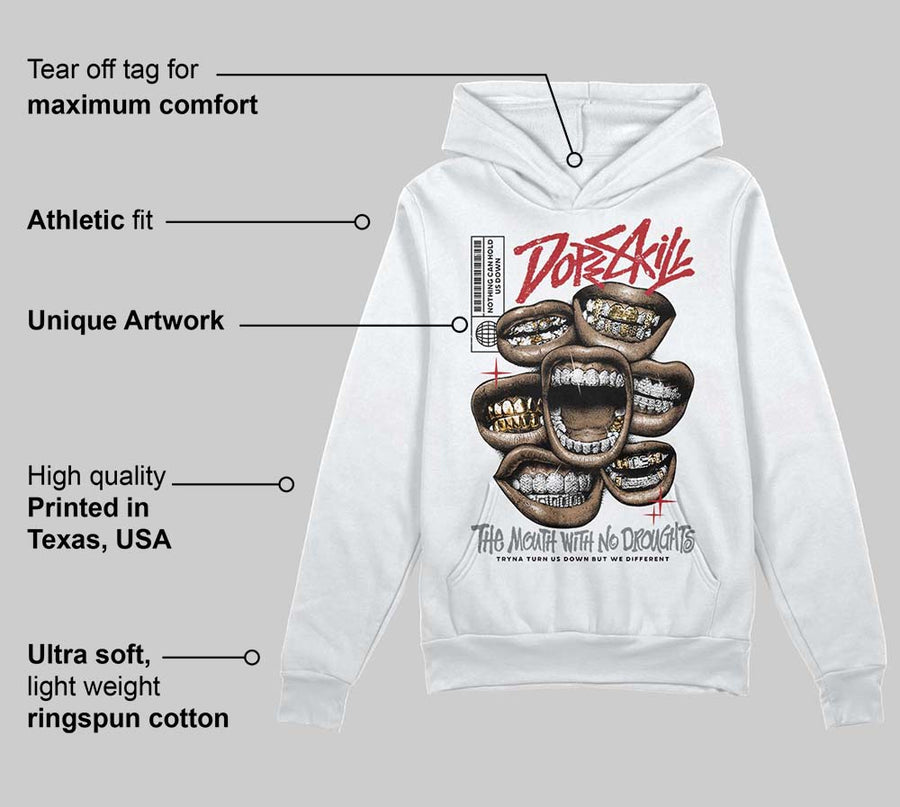 Bugs Bunny 8s DopeSkill Hoodie Sweatshirt The Mouth With No Droughts Graphic