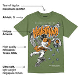 Olive 5s DopeSkill Olive T-shirt Nevermind Graphic