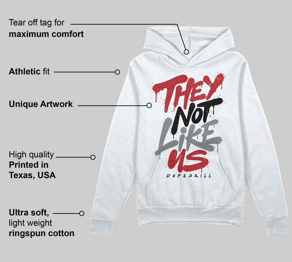 Bugs Bunny 8s DopeSkill Hoodie Sweatshirt They Not Like Us Graphic
