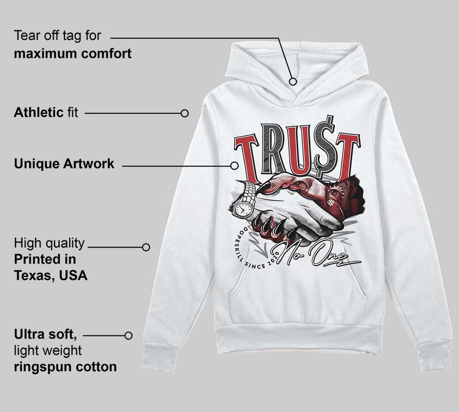 Bugs Bunny 8s DopeSkill Hoodie Sweatshirt Trust No One Graphic