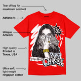 Cherry 11s DopeSkill Varsity Red T-shirt NPC Graphic