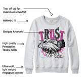 Pink Collection DopeSkill Sweatshirt Trust No One Graphic