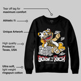 Taxi 12s 2025 DopeSkill Sweatshirt Born To Be Rich Graphic