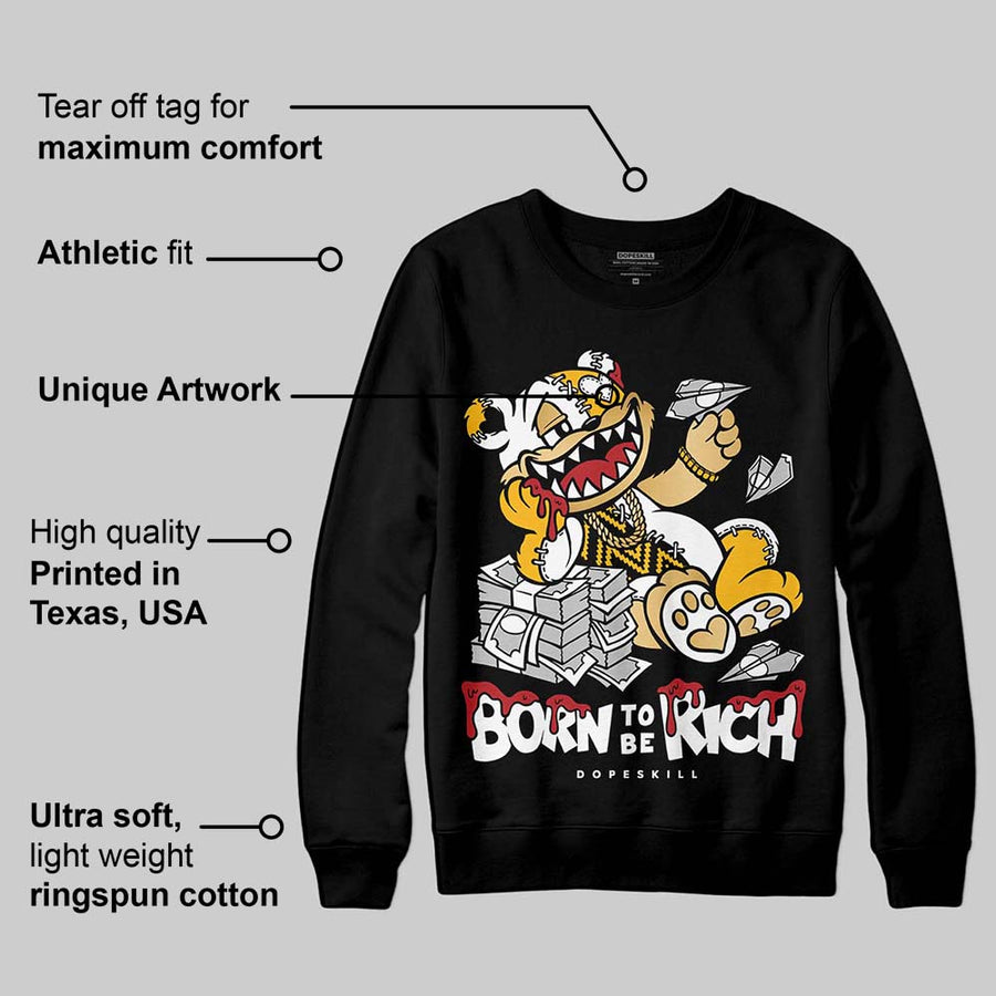 Taxi 12s 2025 DopeSkill Sweatshirt Born To Be Rich Graphic