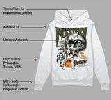 Olive 5s DopeSkill Hoodie Sweatshirt Mystery Ghostly Grasp Graphic